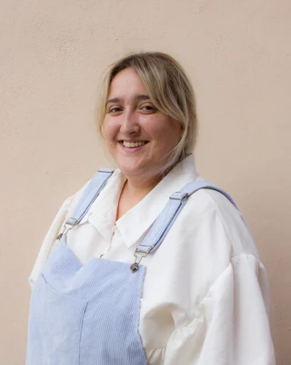 Carina Tripiana, secretaria de la cooperativa